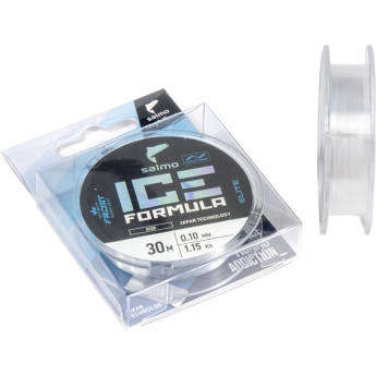 Леска монофильная зимняя SALMO ELITE ICE FORMULA CLEAR 030/012